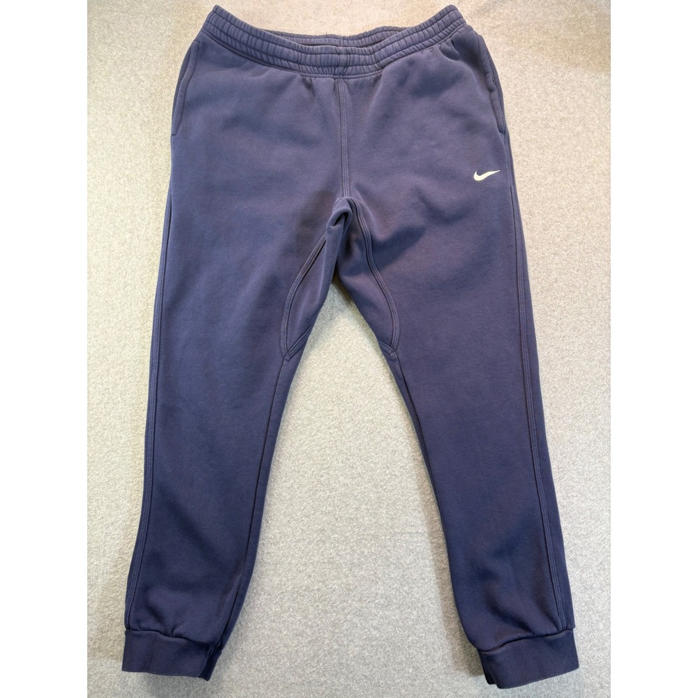 Nike Mens‎ Sportswear Club Fleece Joggers Navy Blue Large 826431-410